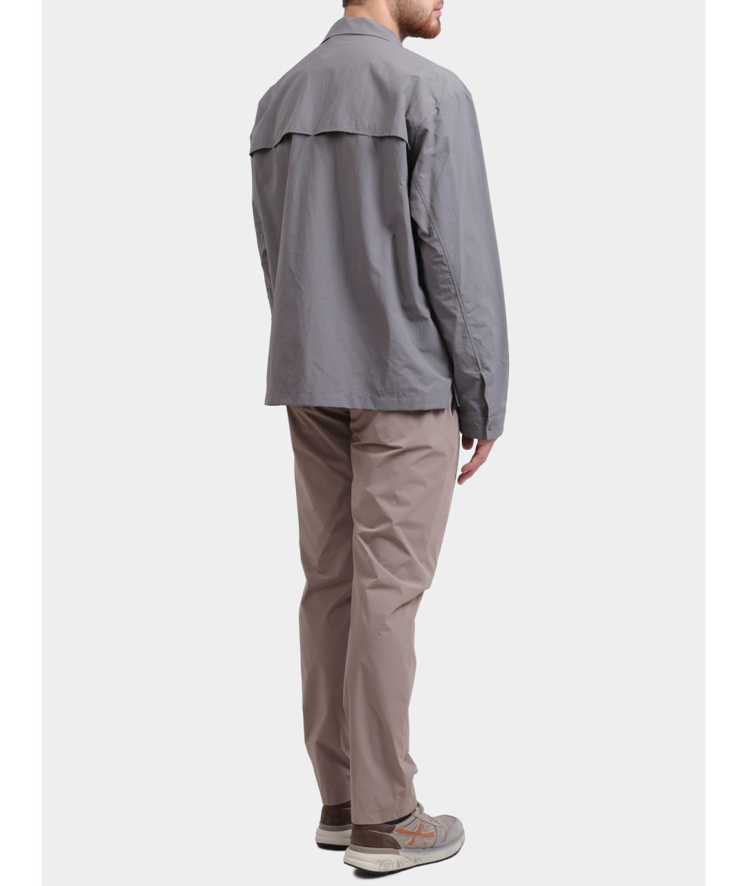 HERNO Серая куртка, фото 5