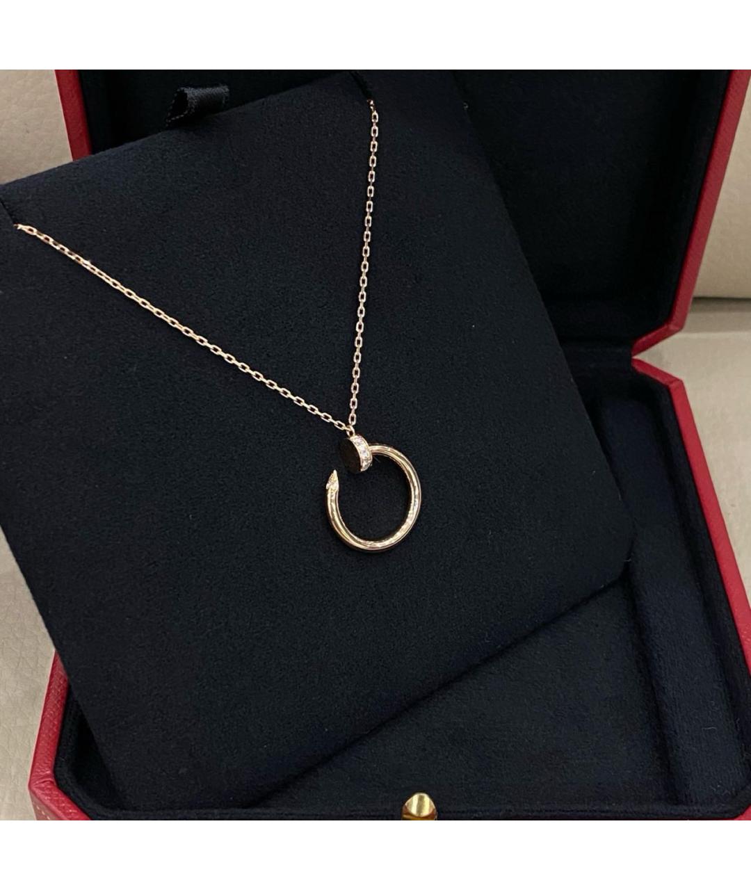 CARTIER Золотое колье из розового золота, фото 3