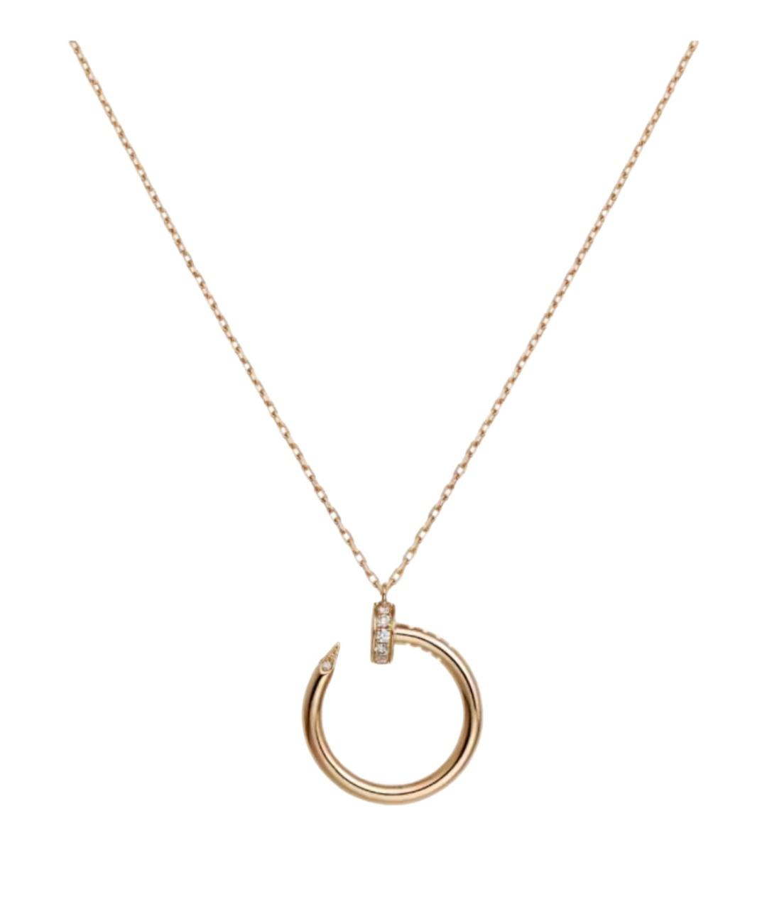 CARTIER Золотое колье из розового золота, фото 1