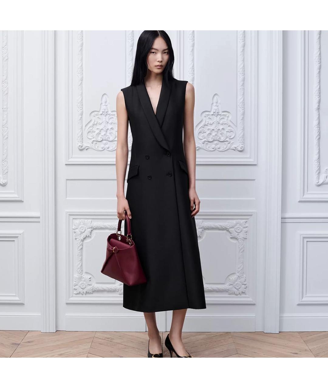 CHRISTIAN DIOR Черное платье, фото 2