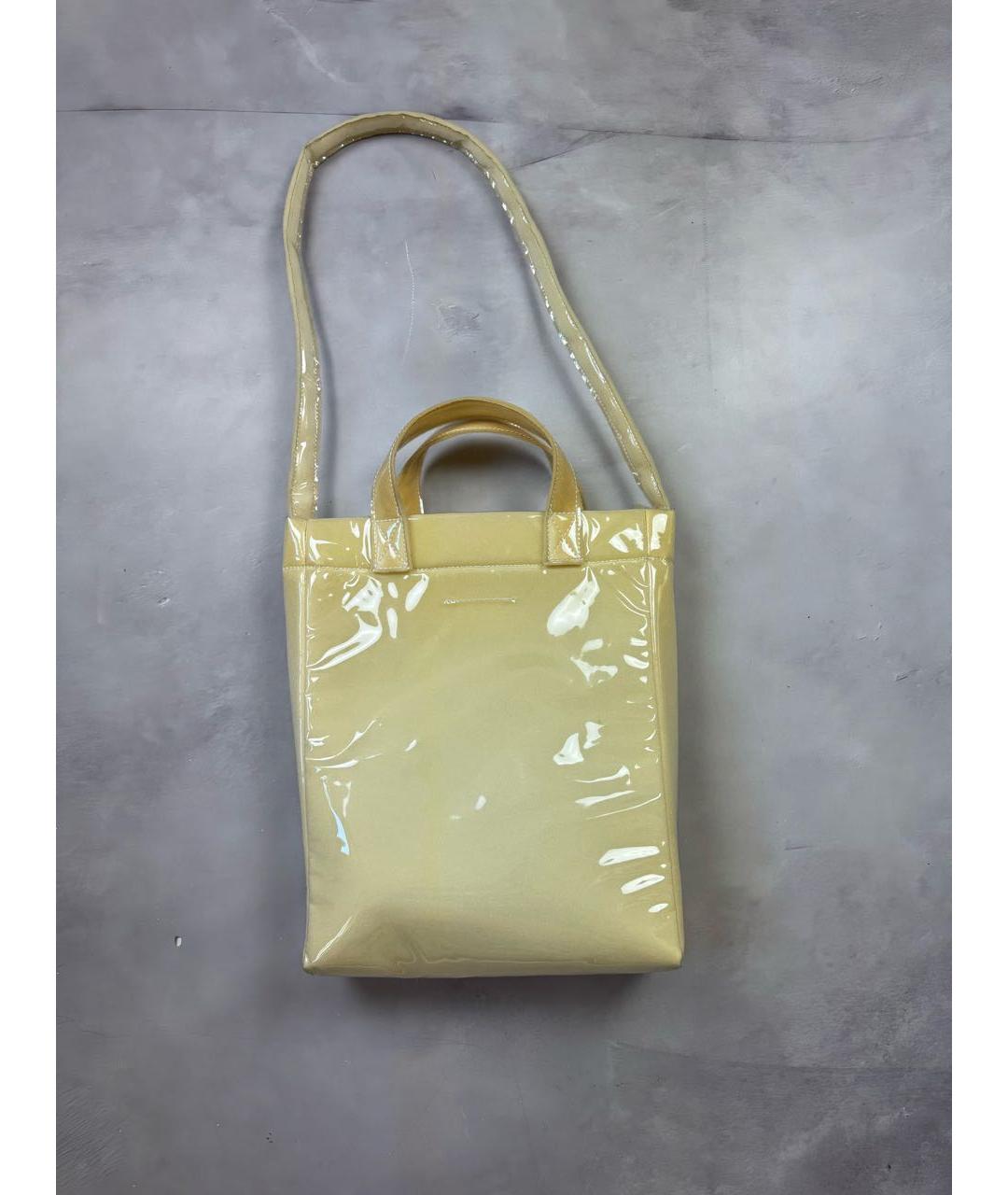 MM6 MAISON MARGIELA Бежевая сумка тоут, фото 2