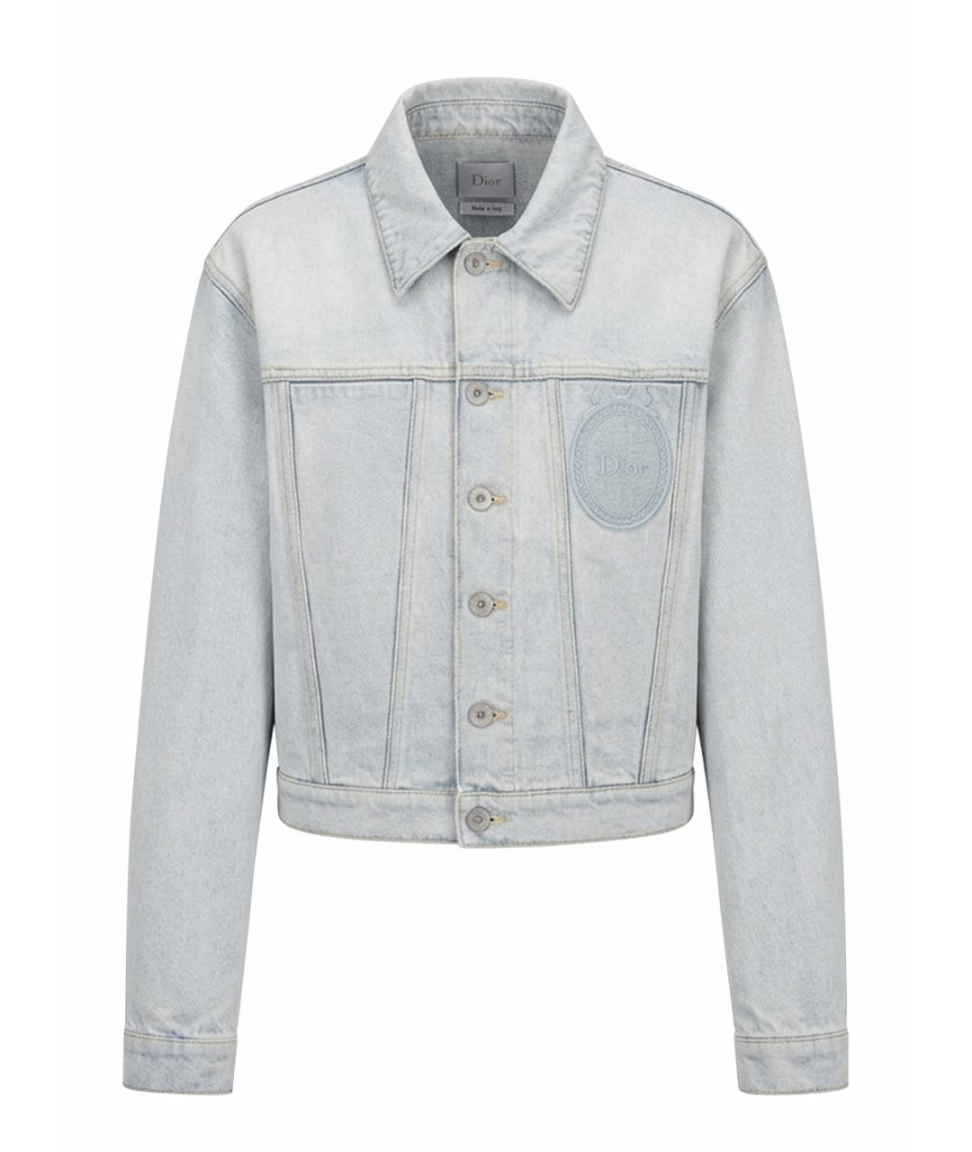 CHRISTIAN DIOR Голубая куртка, фото 1