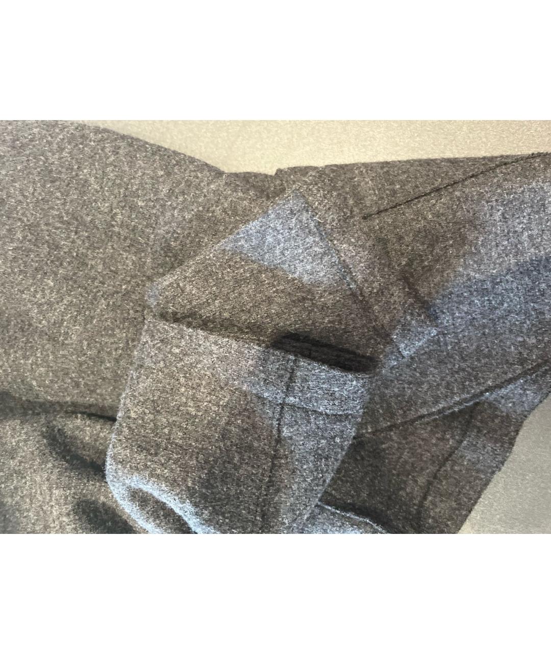 HUGO Серый шерстяной пиджак, фото 8