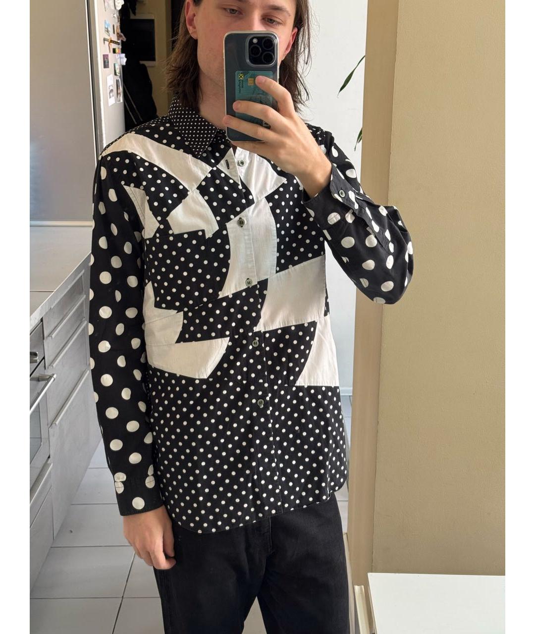 COMME DES GARÇONS Мульти хлопковая кэжуал рубашка, фото 5