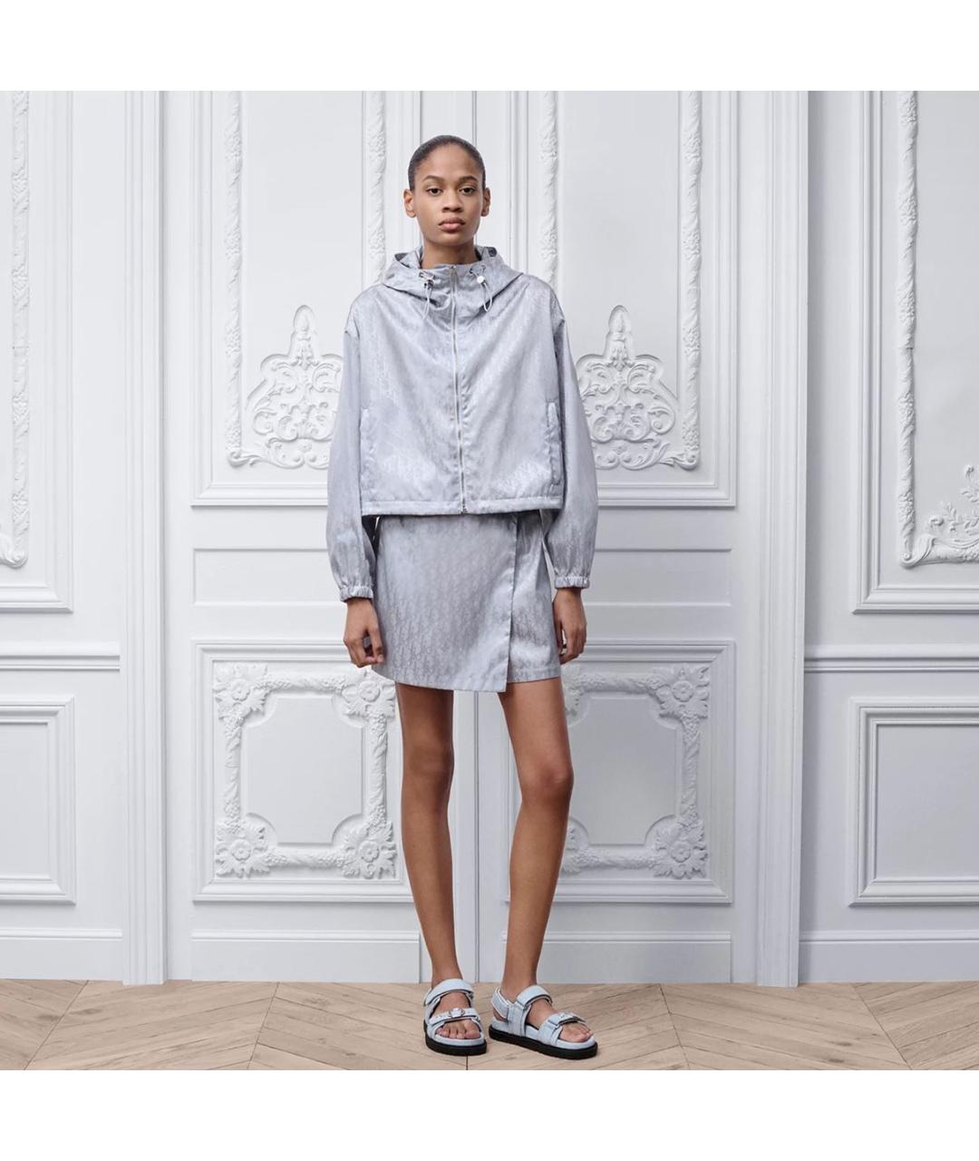 CHRISTIAN DIOR Серые шорты, фото 2