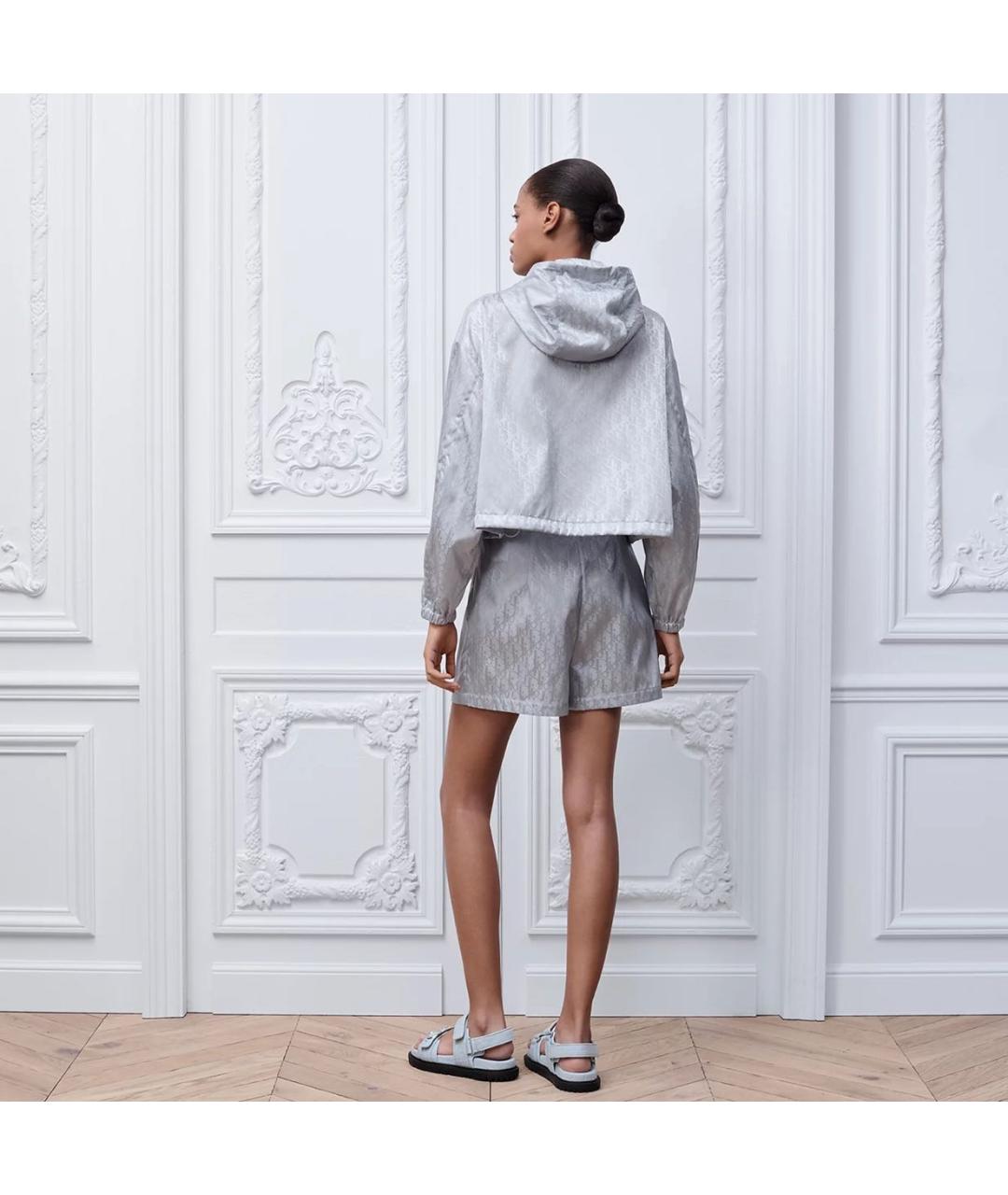 CHRISTIAN DIOR Серые шорты, фото 3