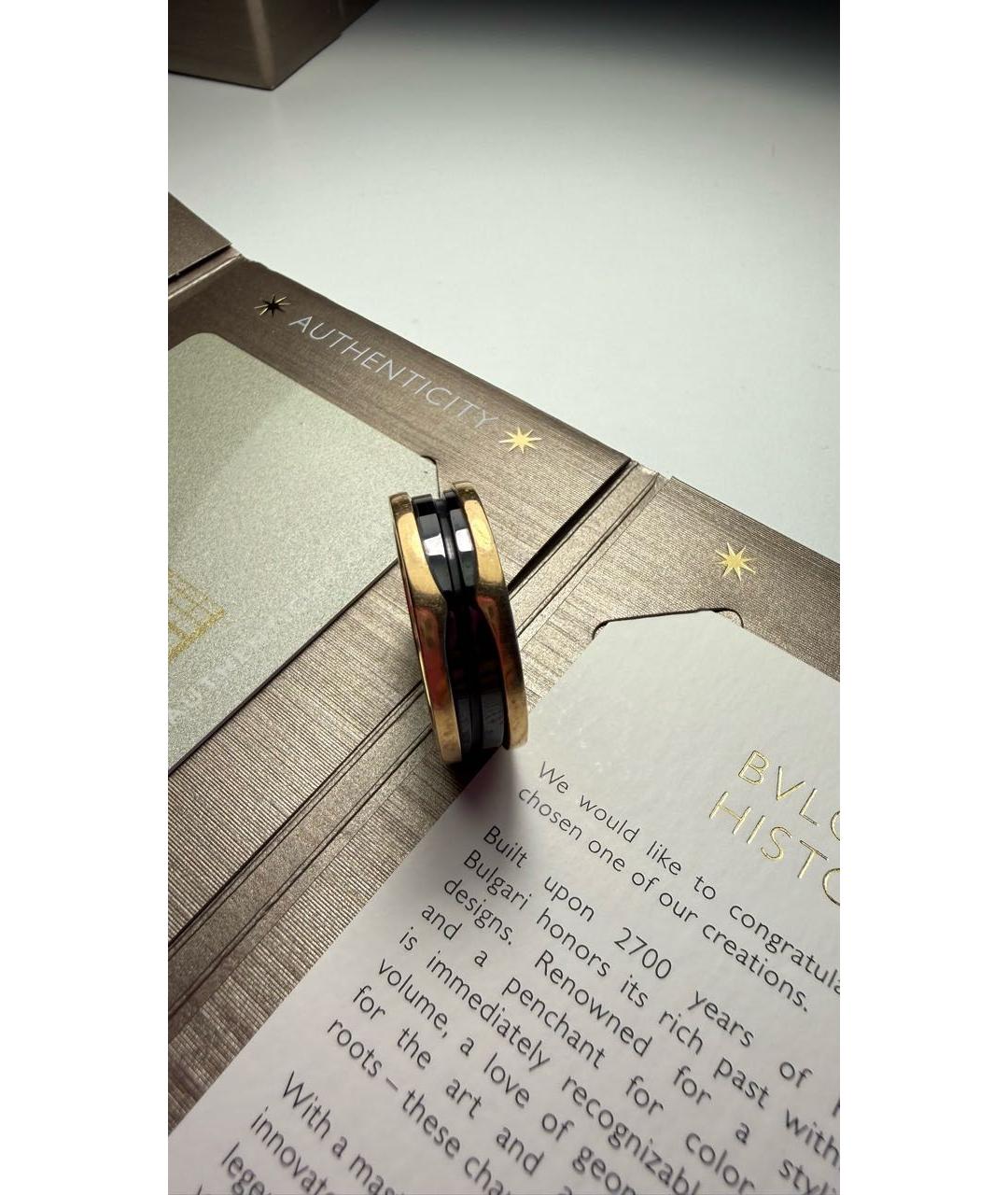 BVLGARI Золотое кольцо из розового золота, фото 5