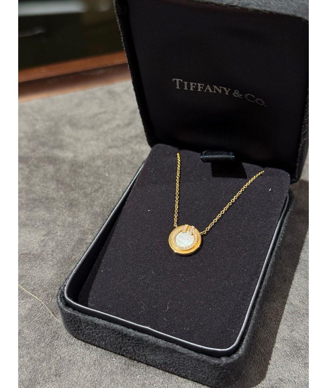 TIFFANY&CO Золотое колье из желтого золота, фото 2