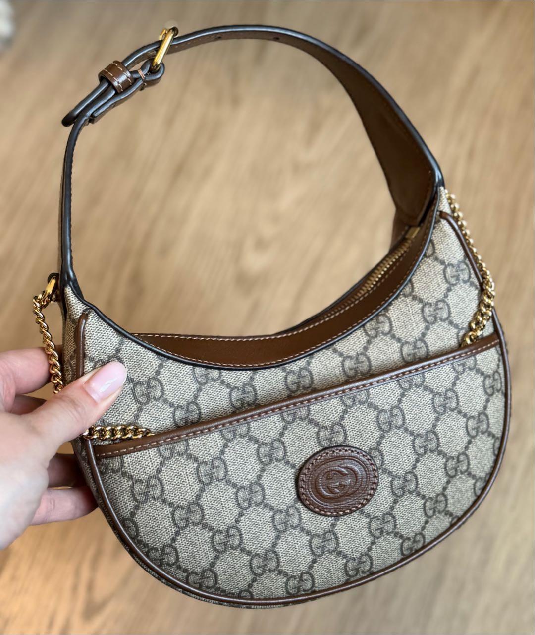 GUCCI Бежевая сумка через плечо, фото 2