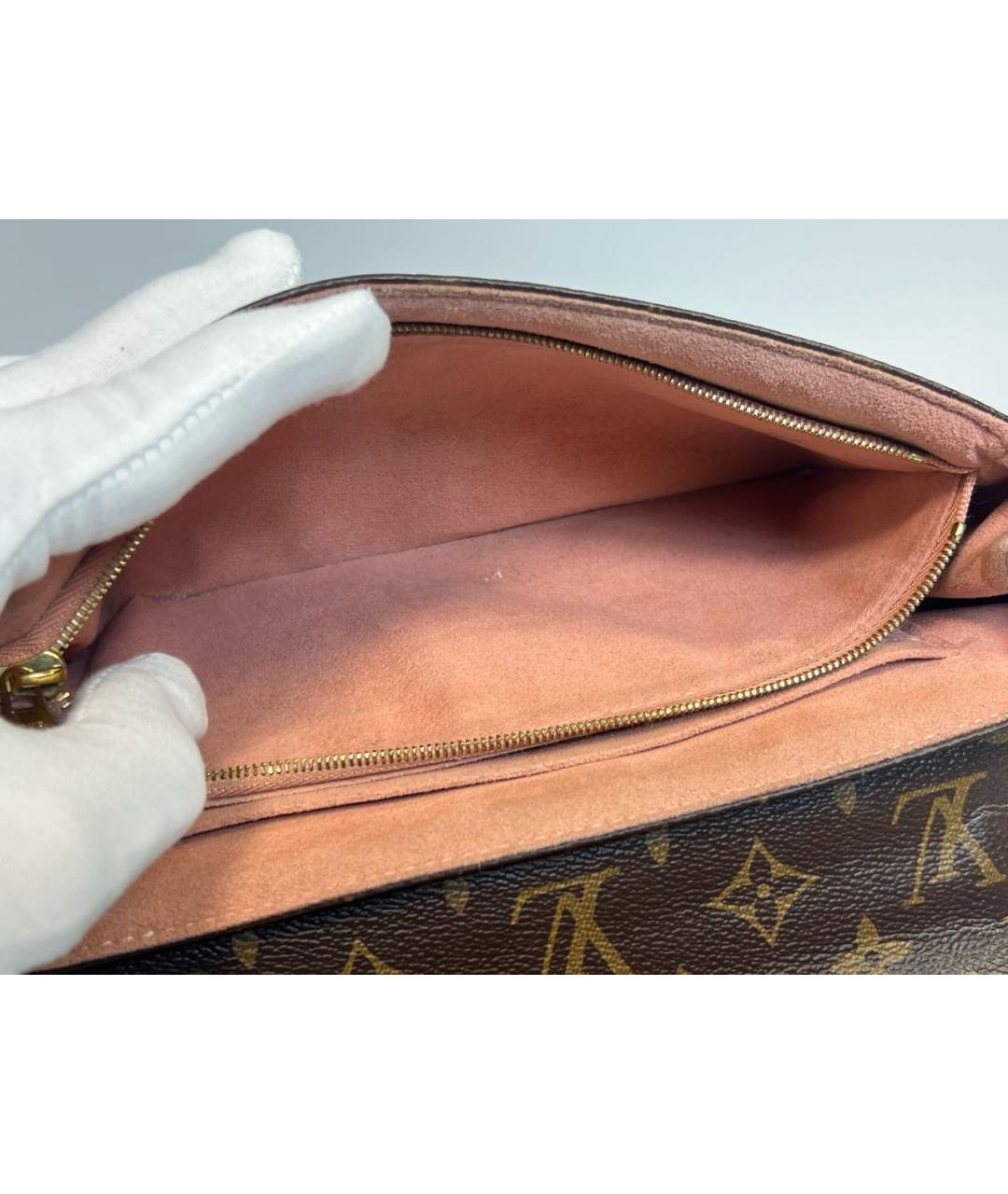 LOUIS VUITTON Коричневая сумка через плечо, фото 2