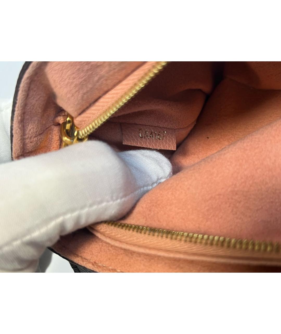 LOUIS VUITTON Коричневая сумка через плечо, фото 8