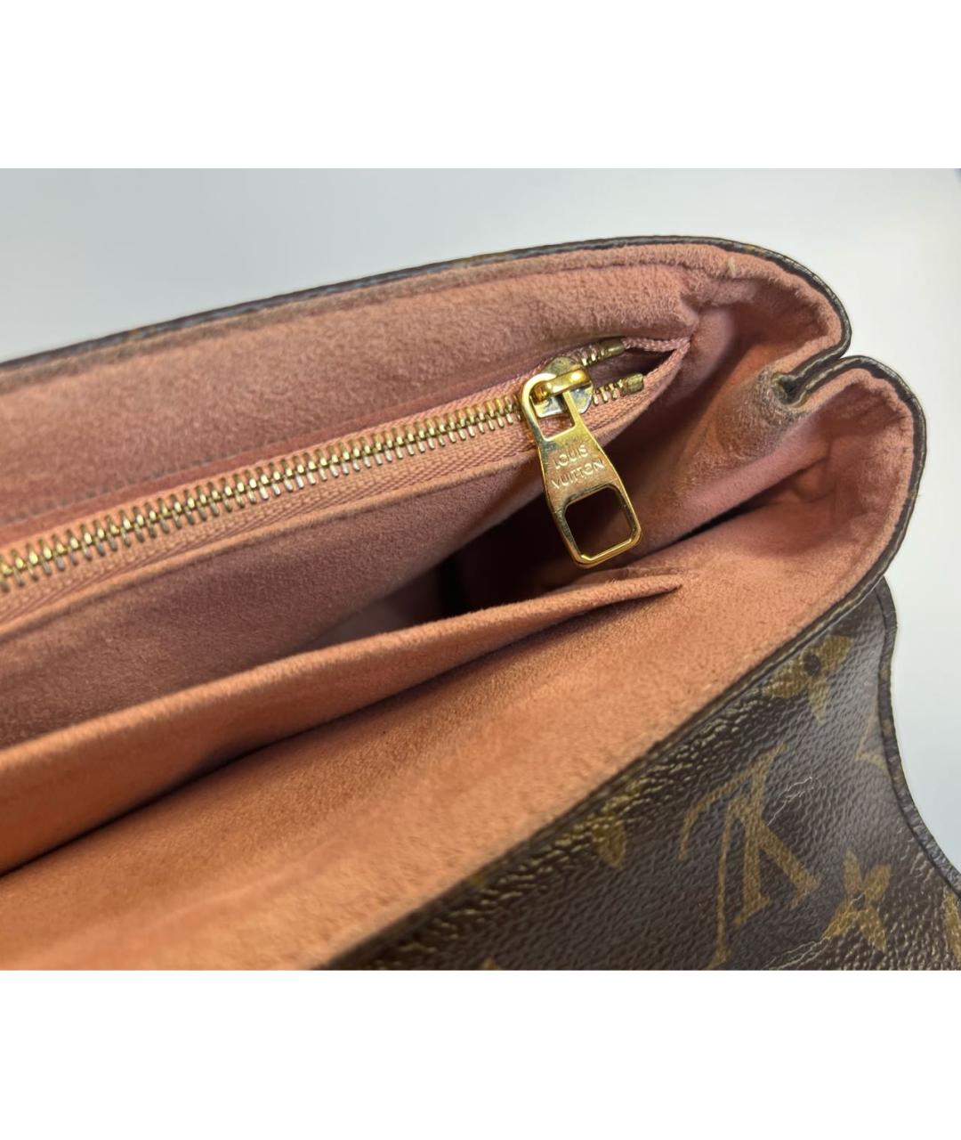 LOUIS VUITTON Коричневая сумка через плечо, фото 4