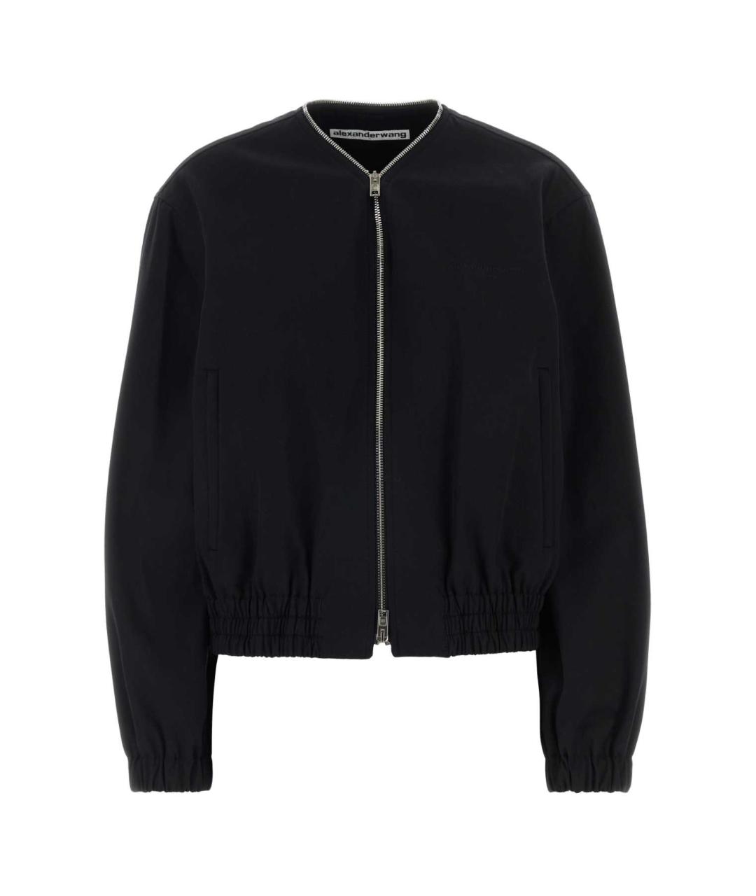 ALEXANDER WANG Черная хлопковая куртка, фото 1