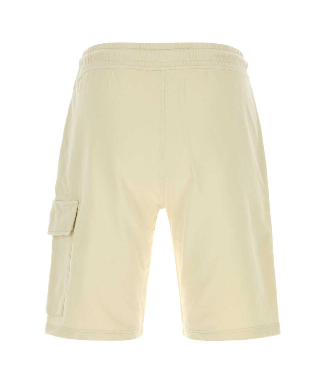 CP COMPANY Белые хлопковые шорты, фото 2