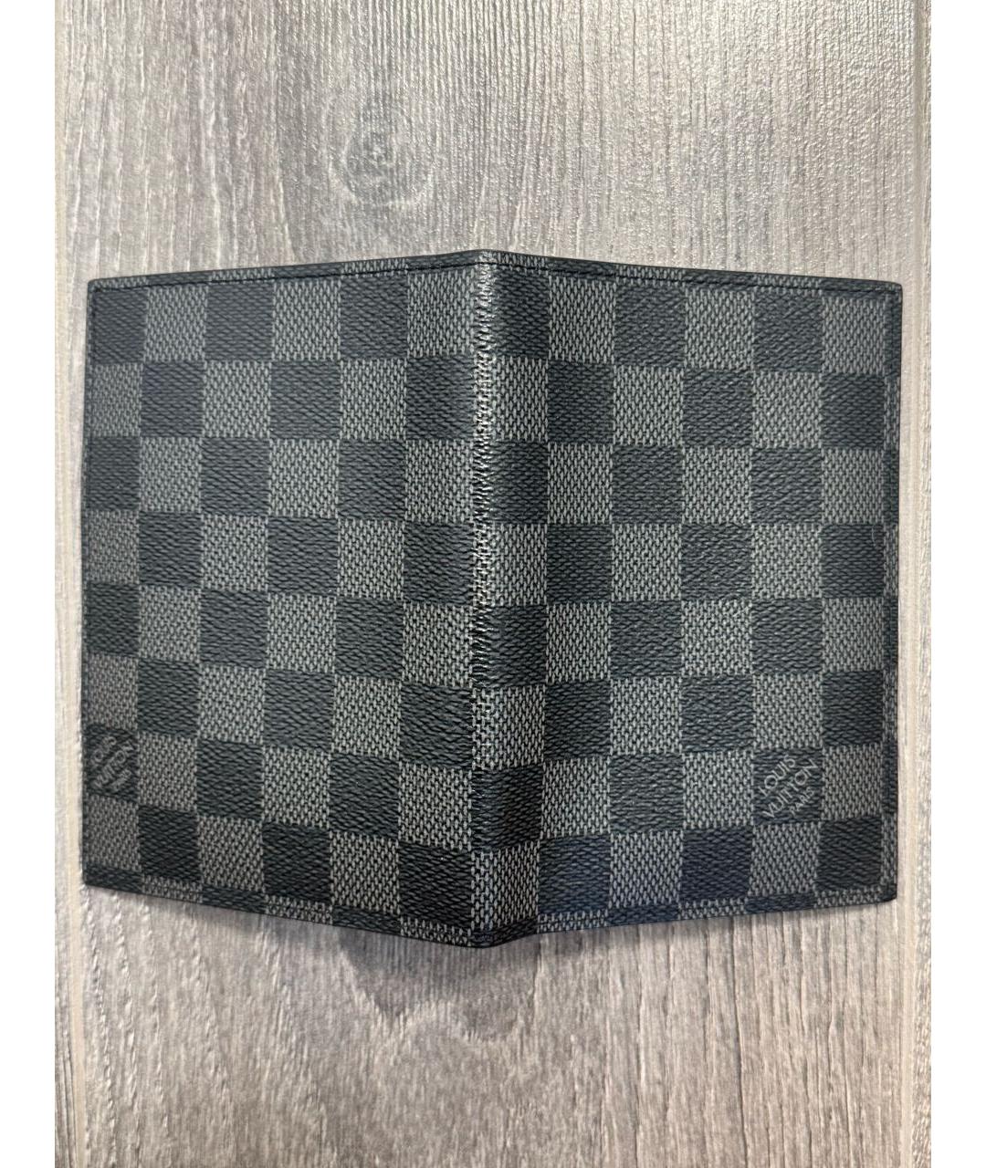 LOUIS VUITTON Черный кардхолдер, фото 3