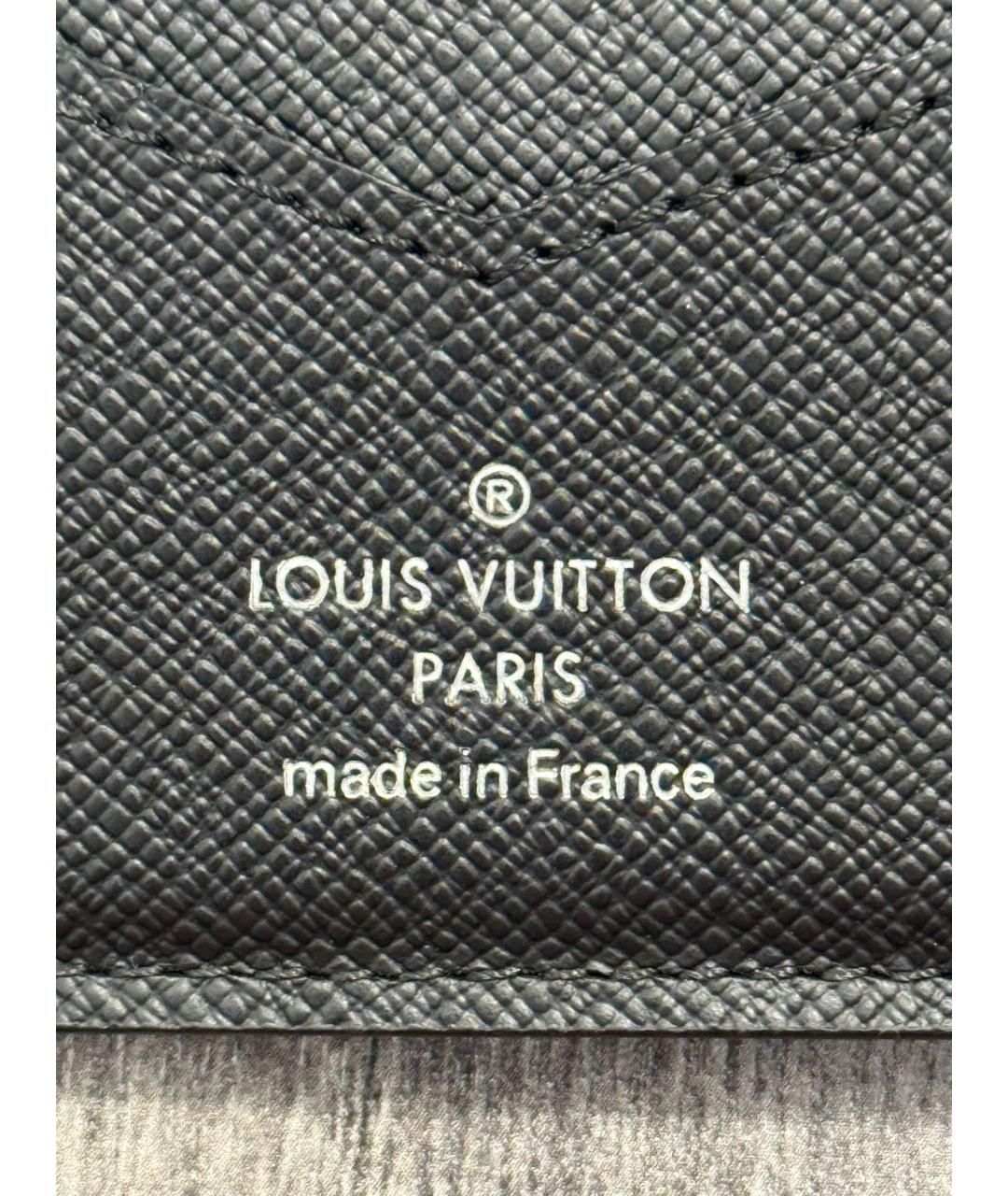 LOUIS VUITTON Черный кардхолдер, фото 7