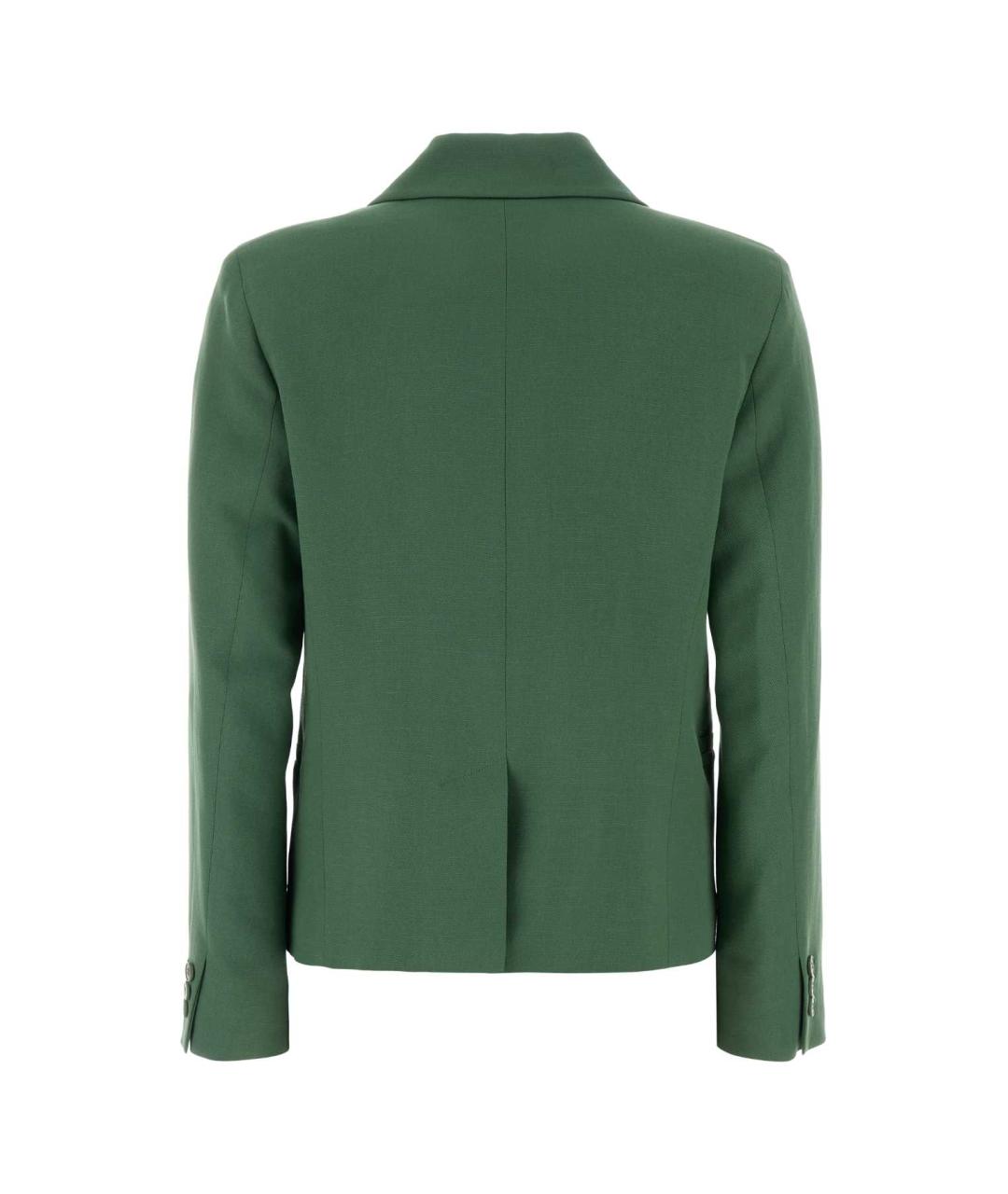 WEEKEND MAX MARA Зеленый вискозный жакет/пиджак, фото 2