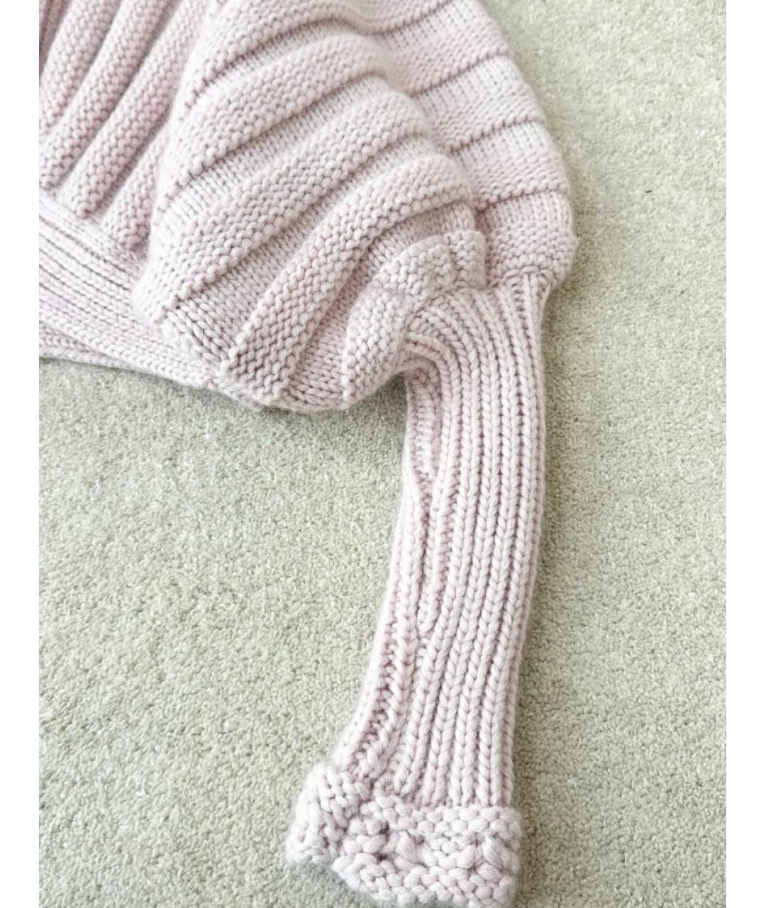 CHANEL Розовый кашемировый кардиган, фото 5