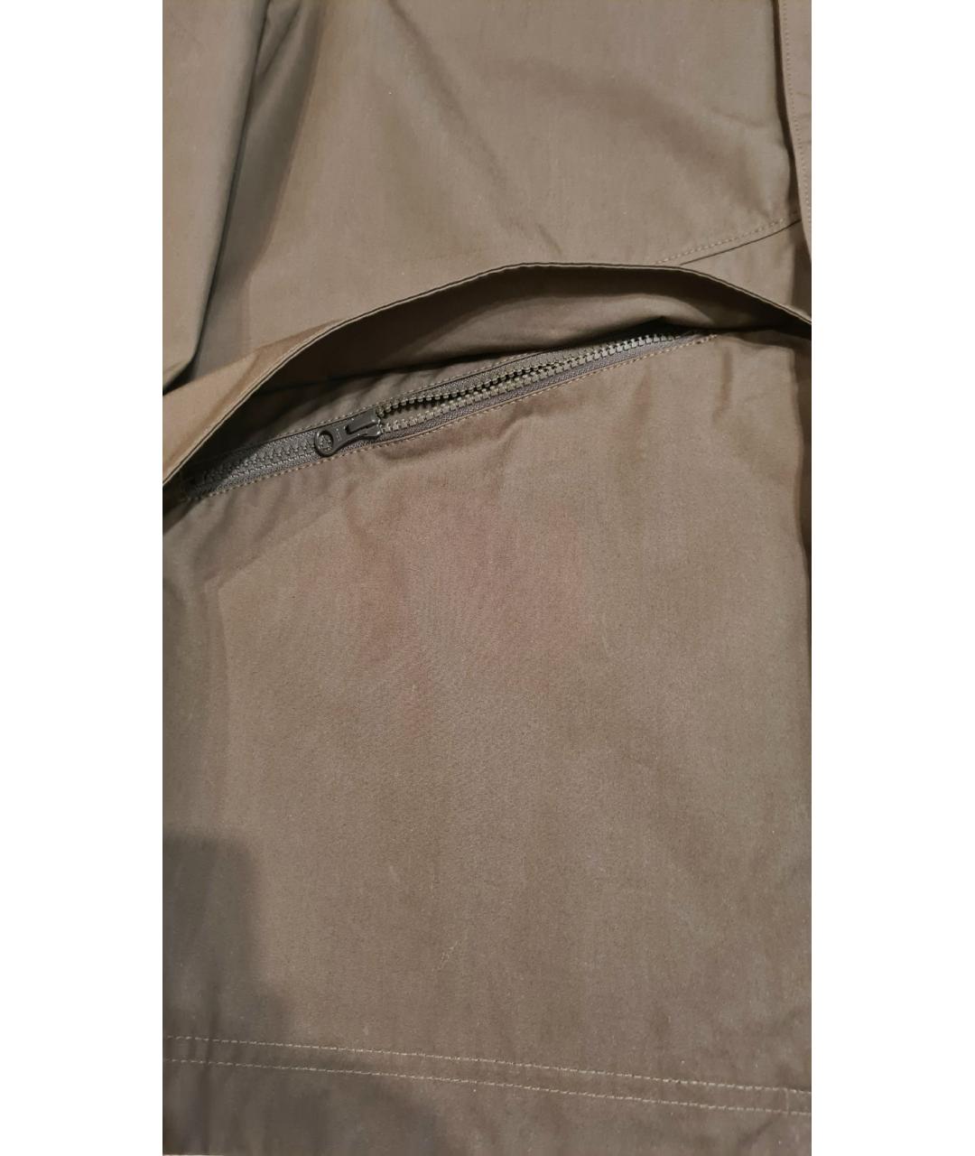 STONE ISLAND Хаки хлопковая куртка, фото 6