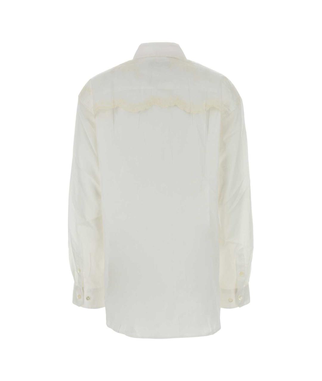 OUR LEGACY Белая хлопковая рубашка, фото 2