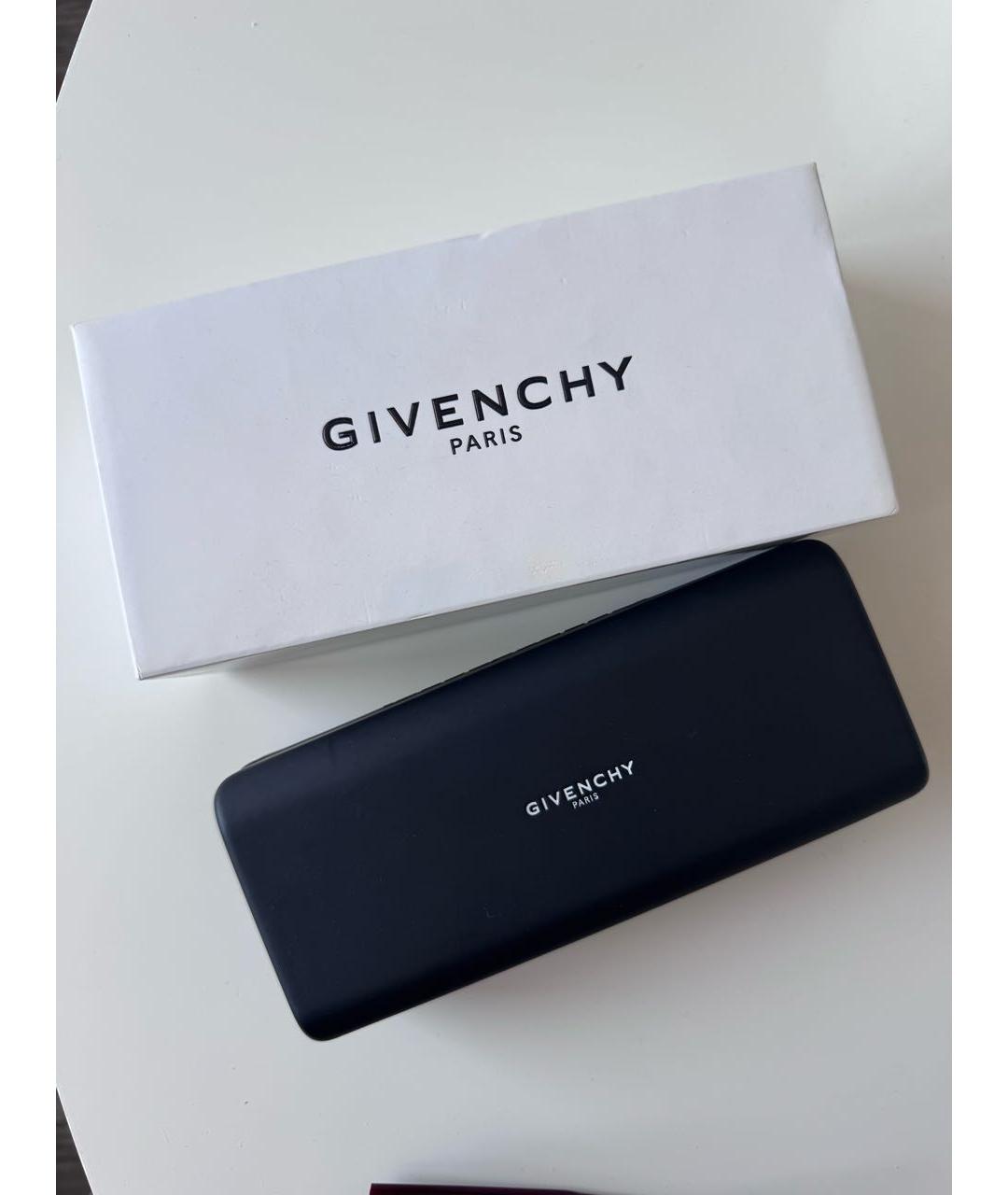 GIVENCHY Бордовые пластиковые солнцезащитные очки, фото 4