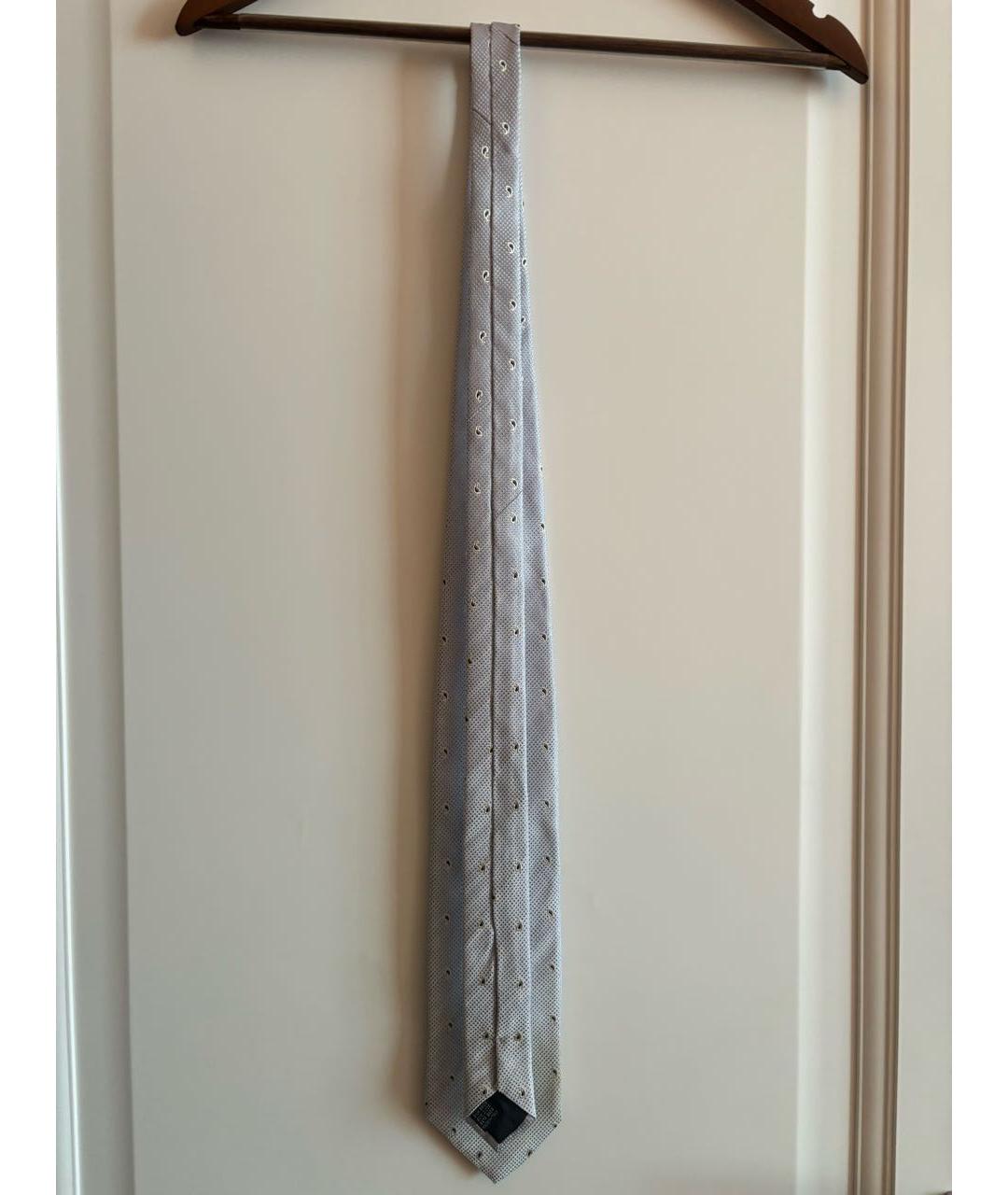 PAL ZILERI Голубой шелковый галстук, фото 2