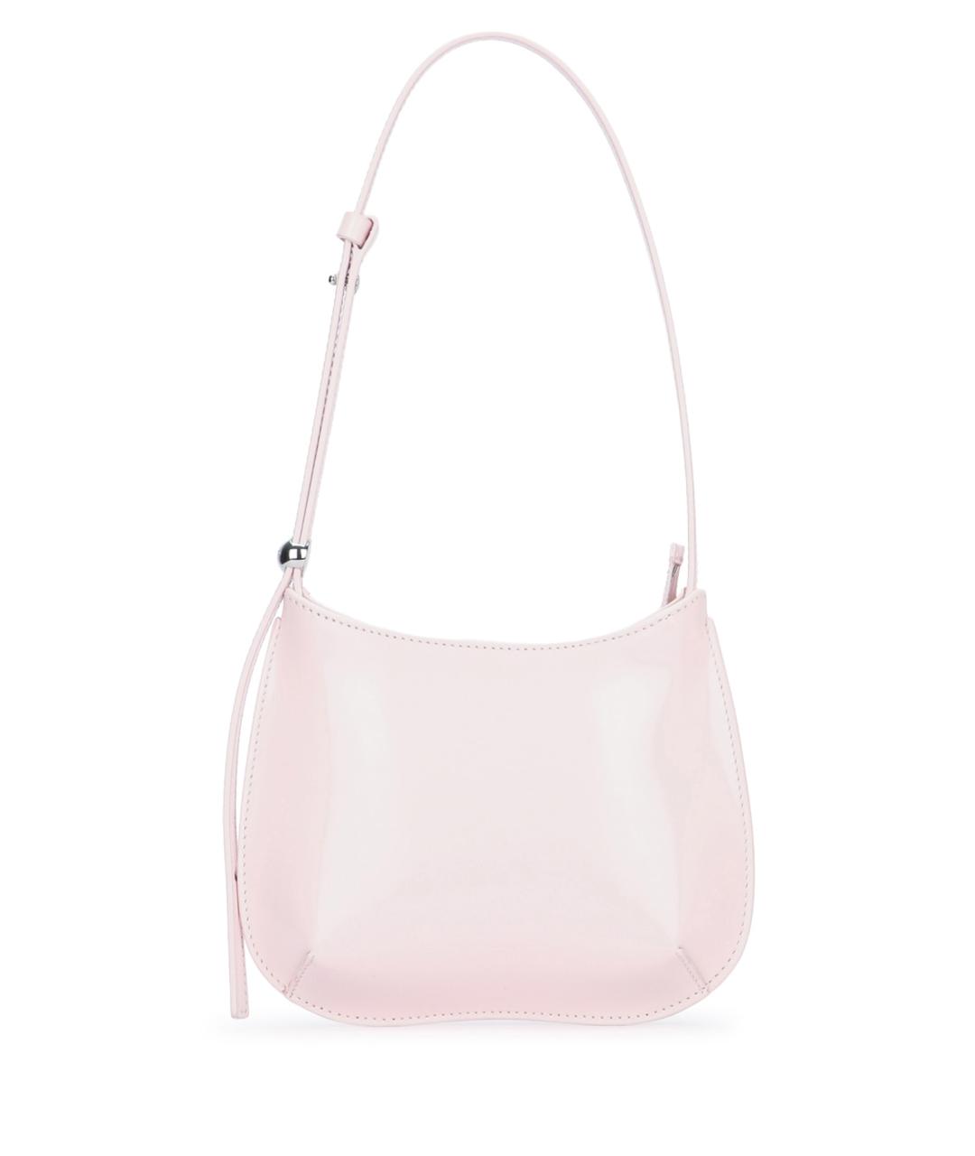 JACQUEMUS Розовая хлопковая сумка через плечо, фото 1