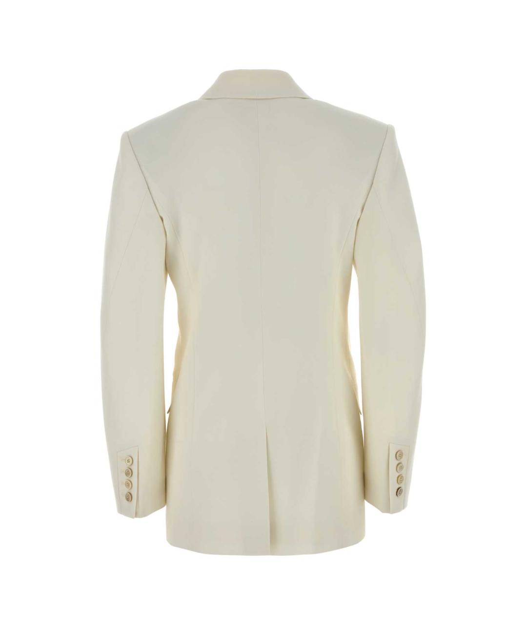 GIVENCHY Бежевый полиэстеровый жакет/пиджак, фото 2