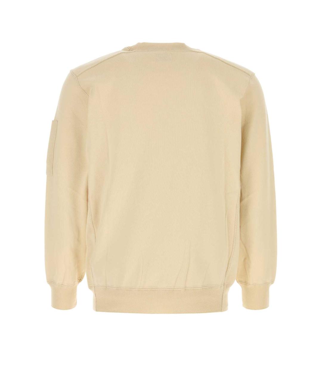 CP COMPANY Бежевый хлопковый джемпер / свитер, фото 2
