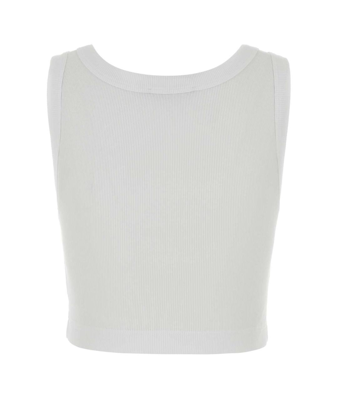 DOLCE&GABBANA Белая хлопковая футболка, фото 2