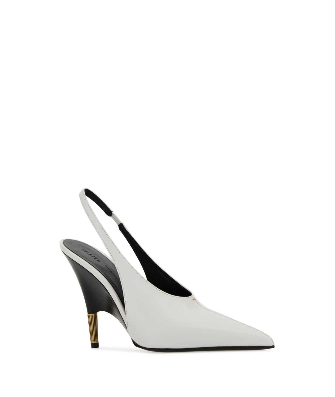KHAITE Белые кожаные туфли, фото 2