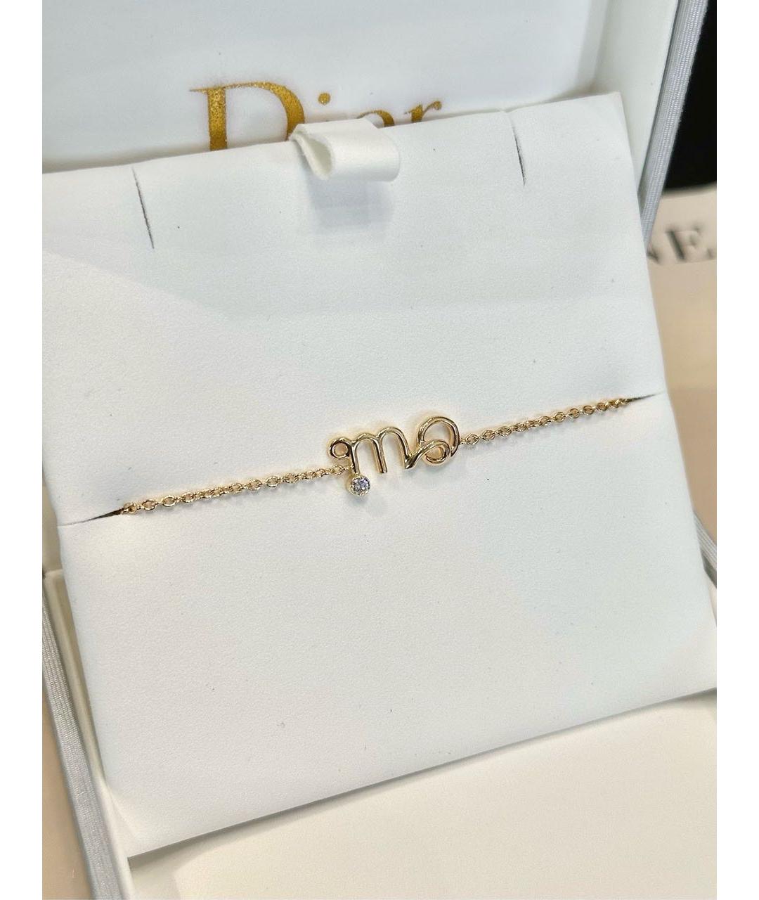 CHRISTIAN DIOR Золотой браслет из желтого золота, фото 3