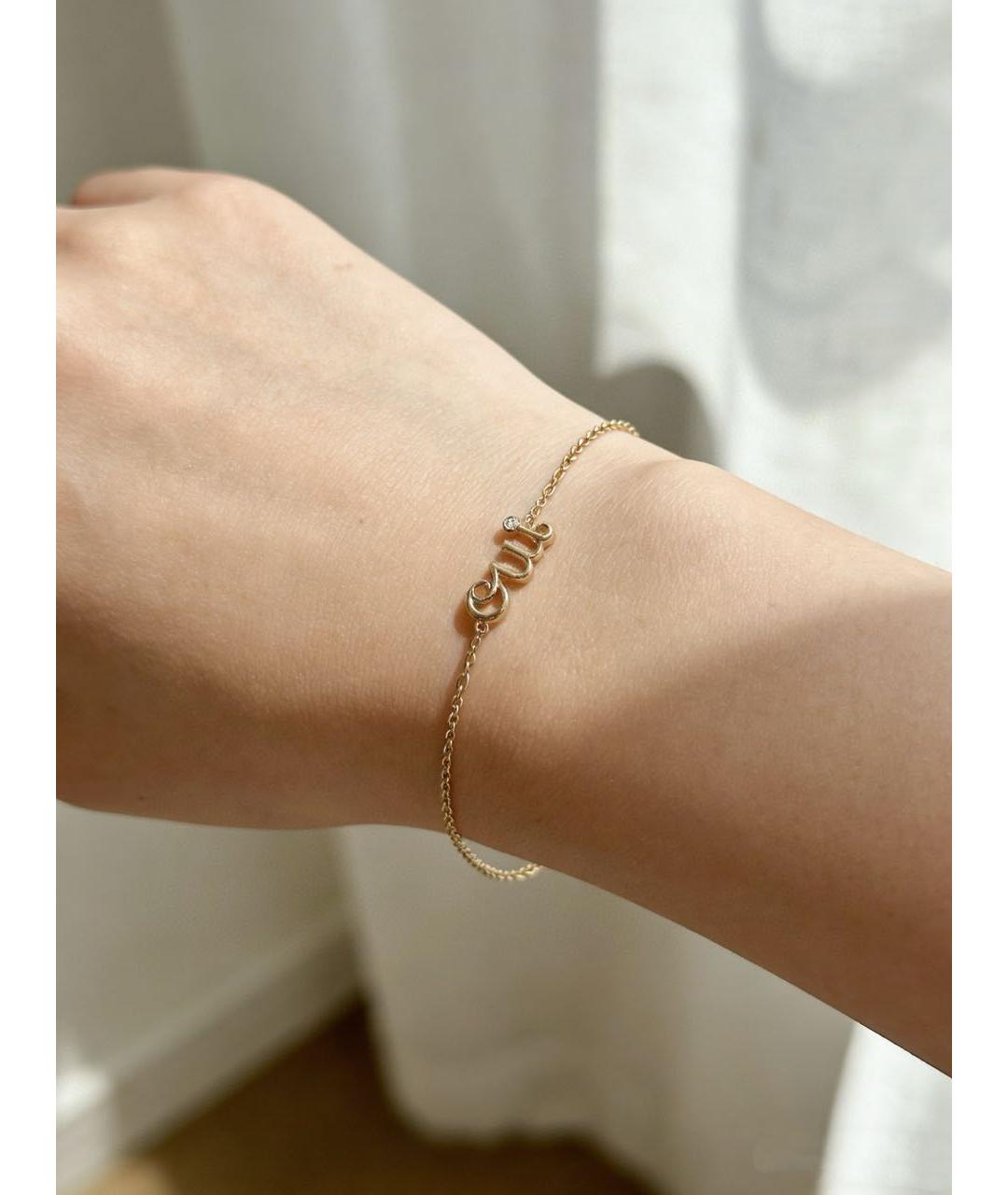 CHRISTIAN DIOR Золотой браслет из желтого золота, фото 6