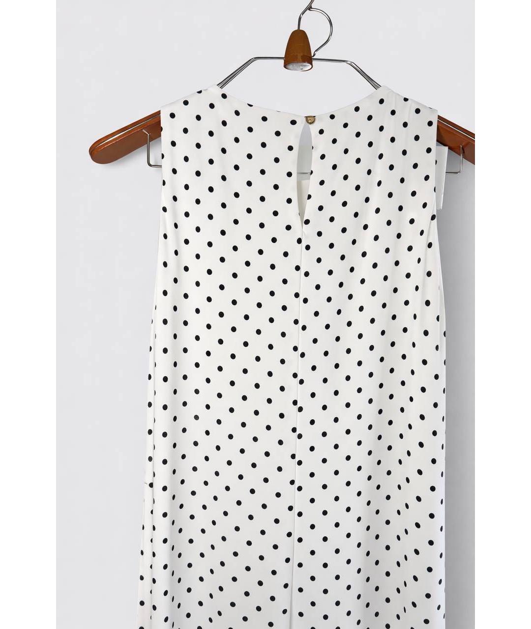 RALPH LAUREN Белое полиэстеровое повседневное платье, фото 3