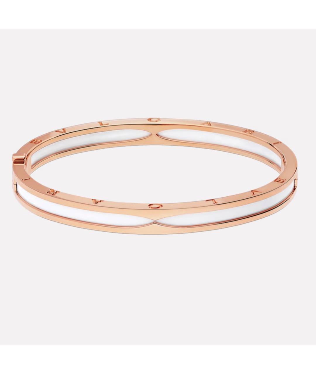 BVLGARI Розовый браслет из розового золота, фото 2