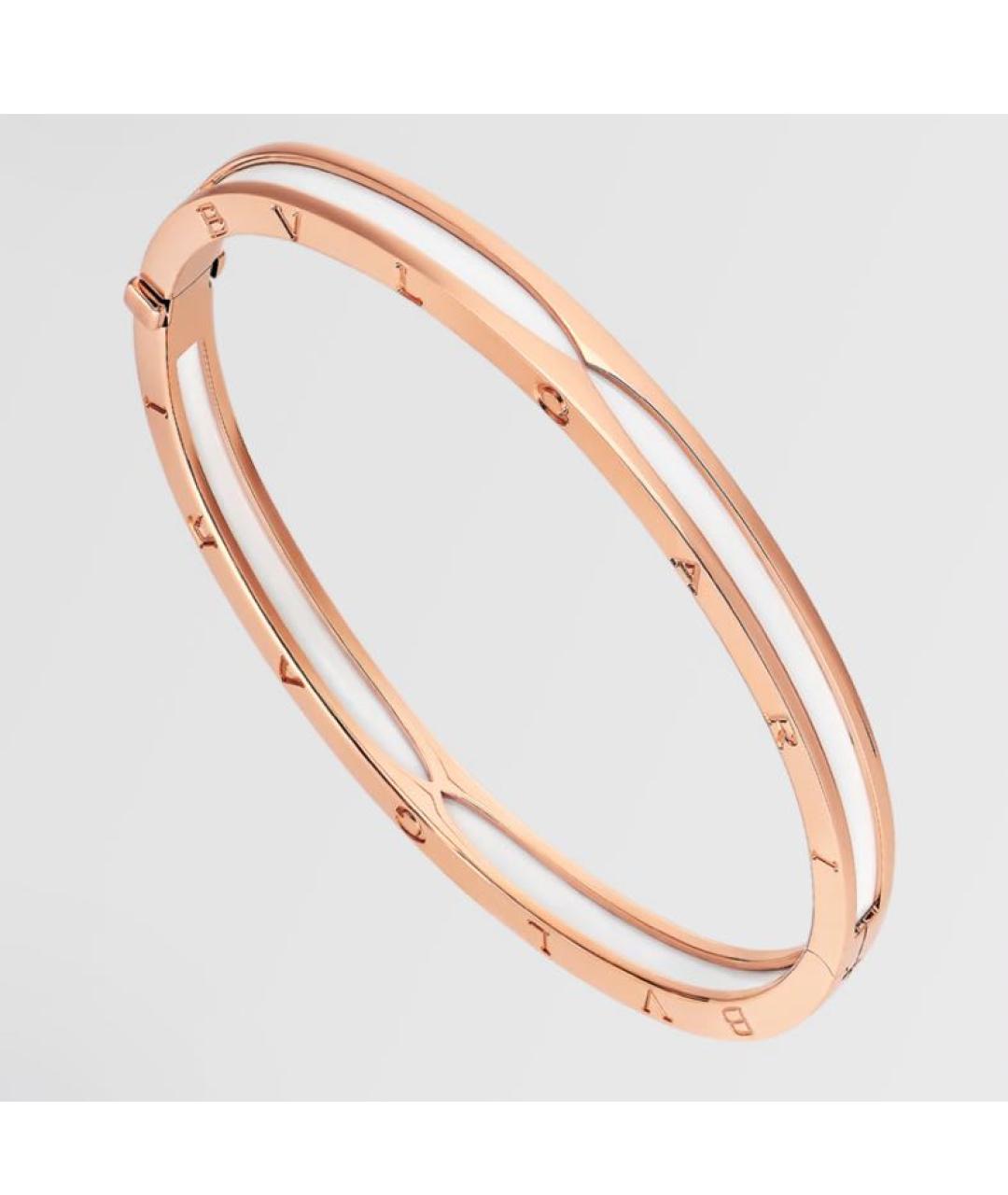 BVLGARI Розовый браслет из розового золота, фото 3