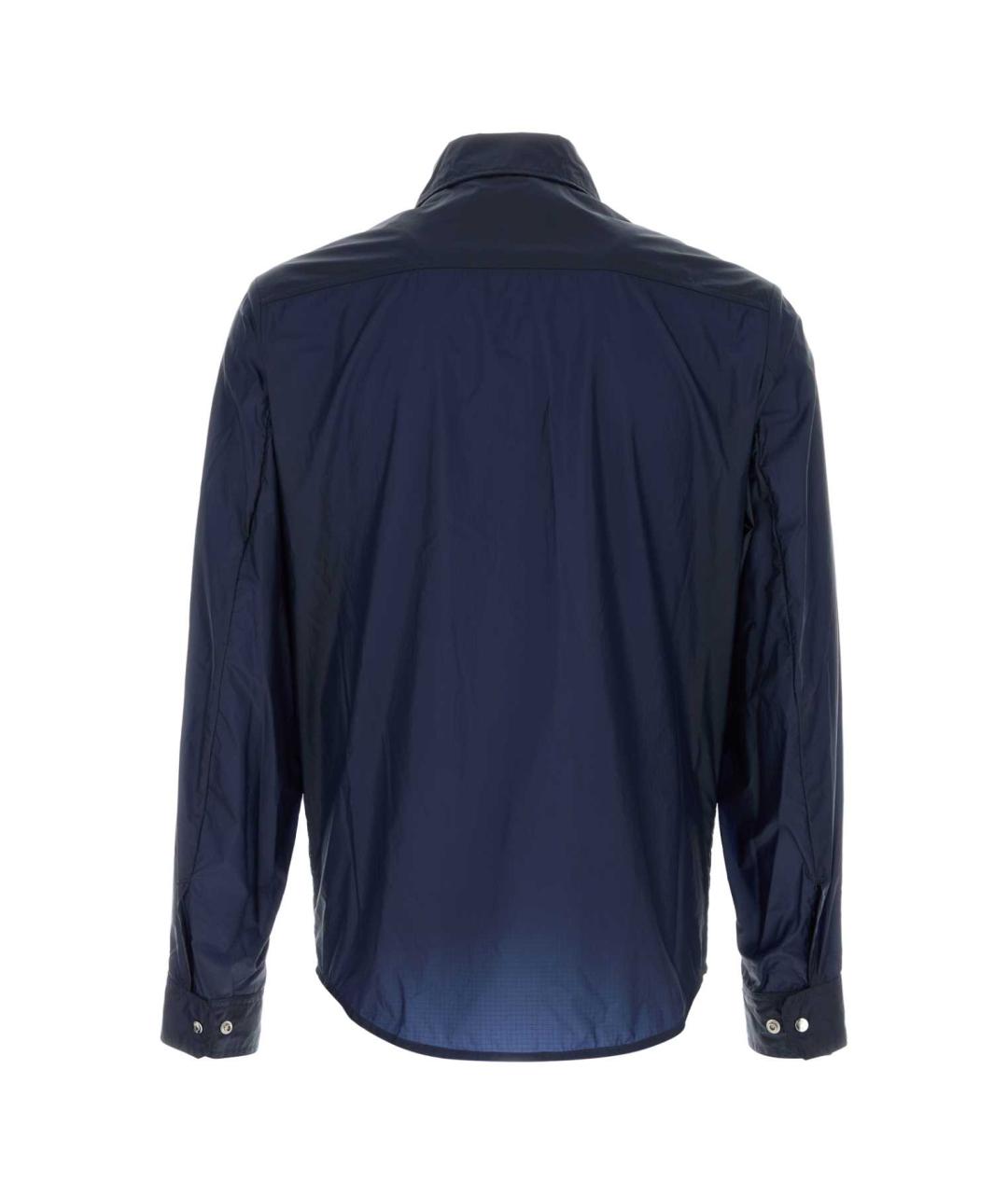 MONCLER Синяя кэжуал рубашка, фото 2