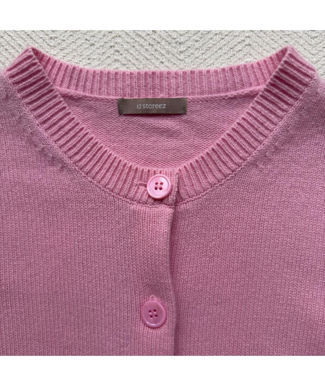 12 STOREEZ Розовый шерстяной джемпер / свитер, фото 3