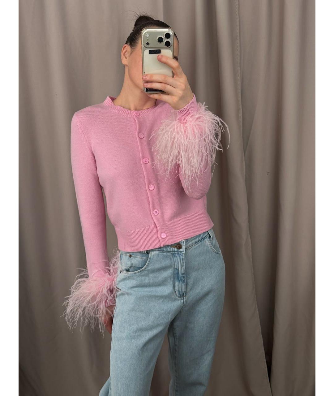12 STOREEZ Розовый шерстяной джемпер / свитер, фото 6