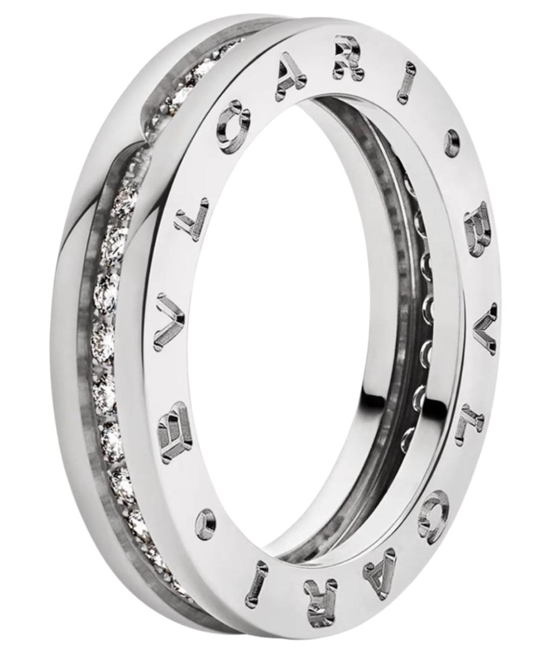 BVLGARI Серебряное кольцо из белого золота, фото 1