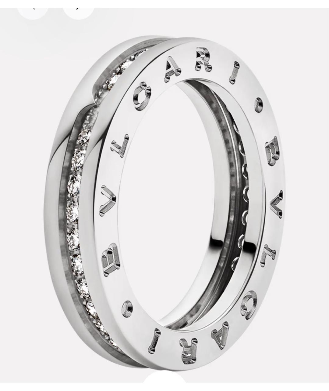 BVLGARI Серебряное кольцо из белого золота, фото 5