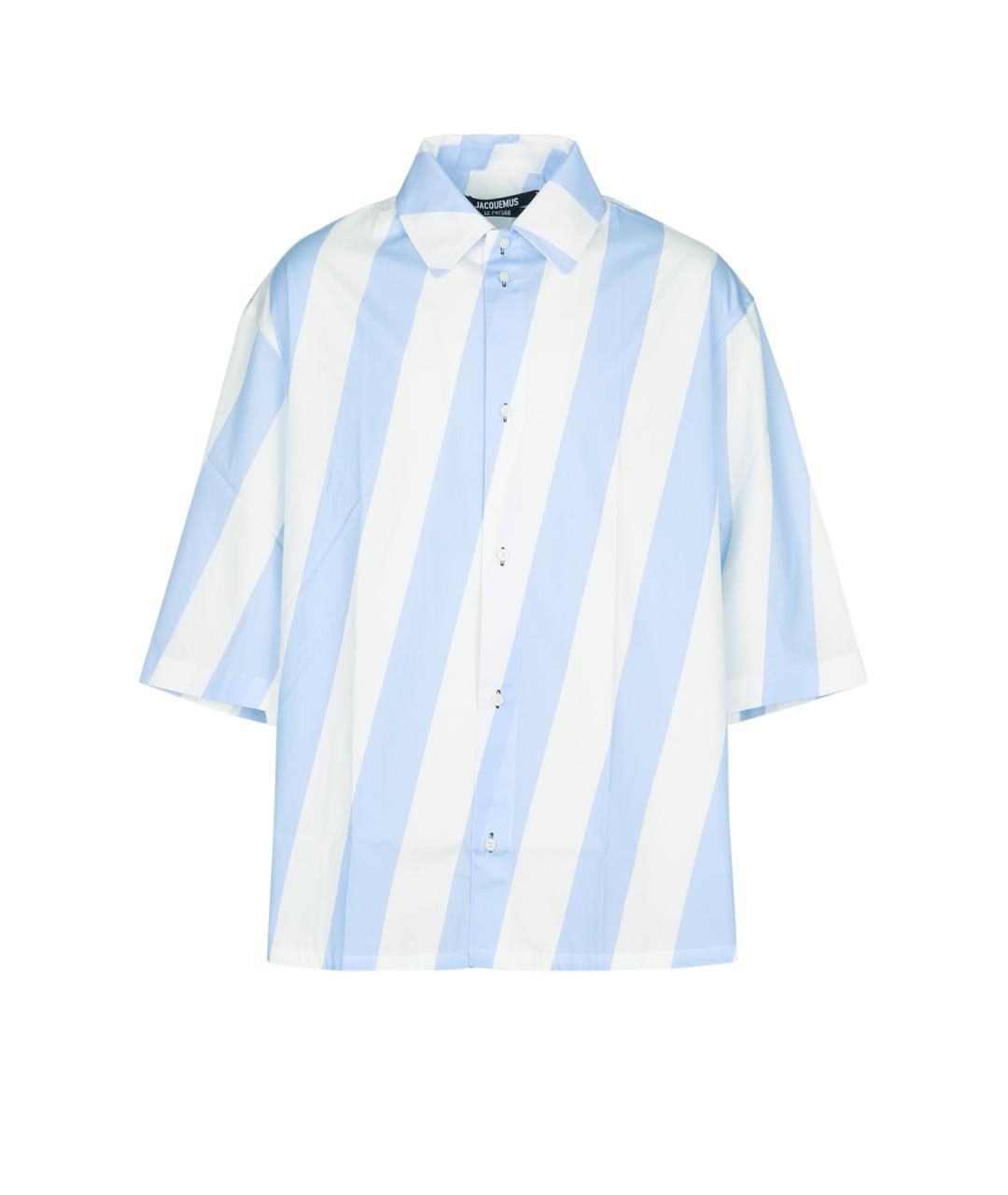 JACQUEMUS Мульти хлопковая кэжуал рубашка, фото 1