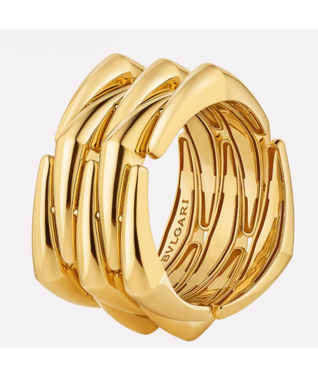 BVLGARI Золотое кольцо из желтого золота, фото 5