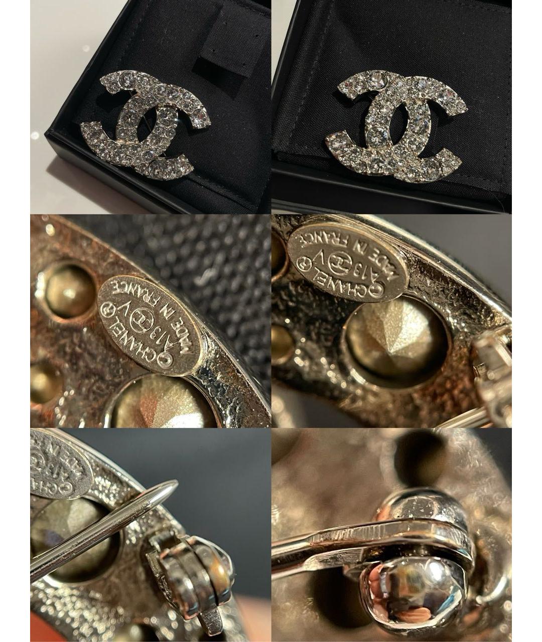 CHANEL Серебряная булавка / брошь, фото 8