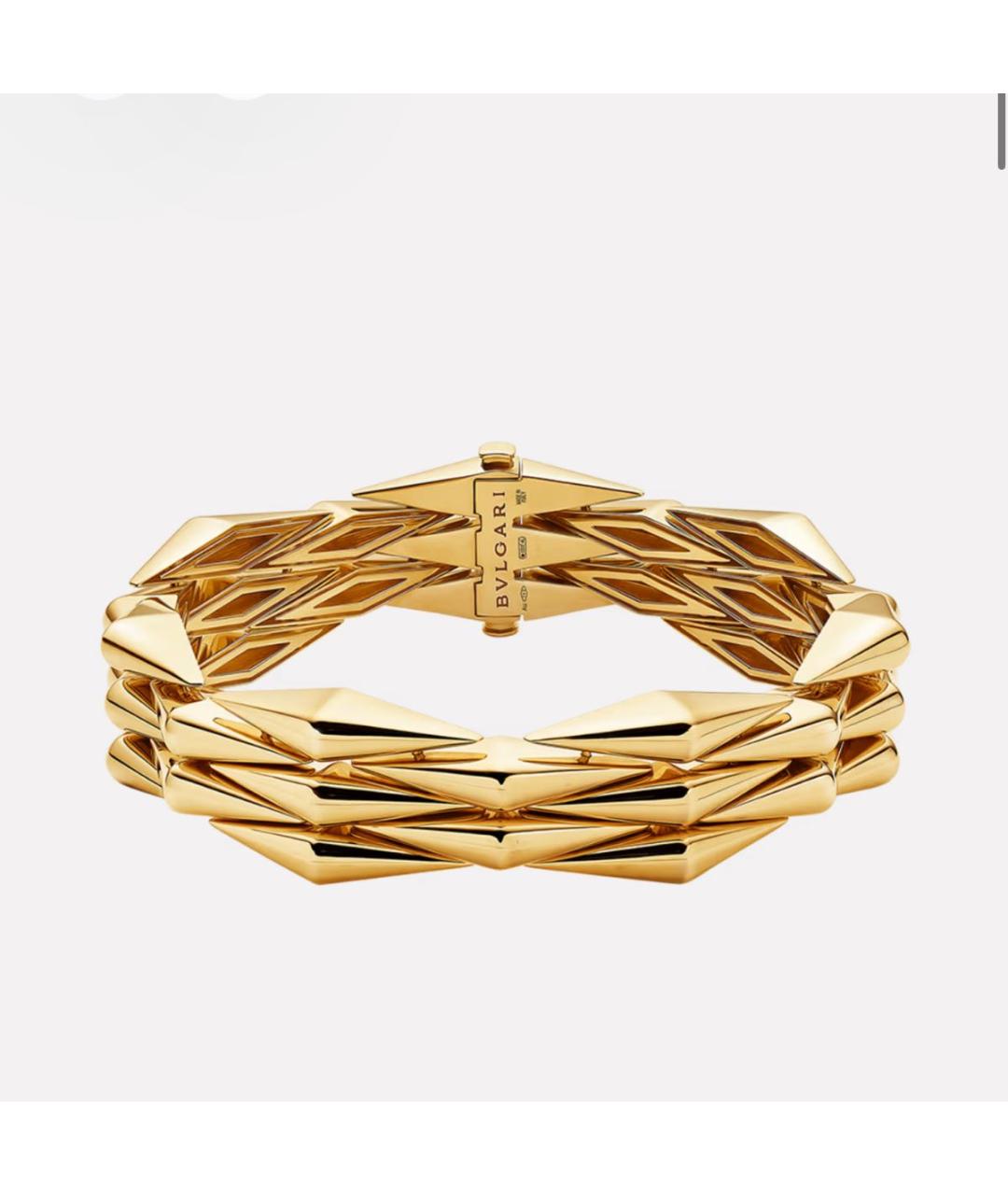 BVLGARI Золотой браслет из желтого золота, фото 5