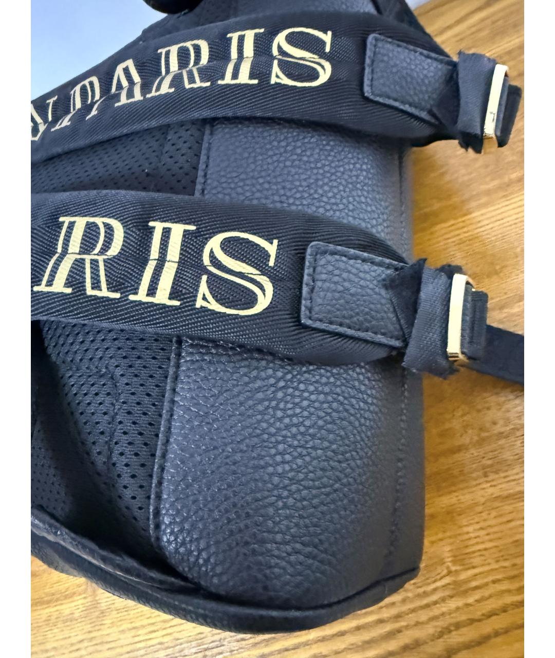 BALMAIN Черный кожаный рюкзак, фото 6