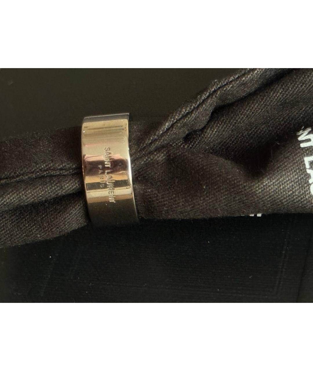 SAINT LAURENT Серебряное серебряное кольцо, фото 3