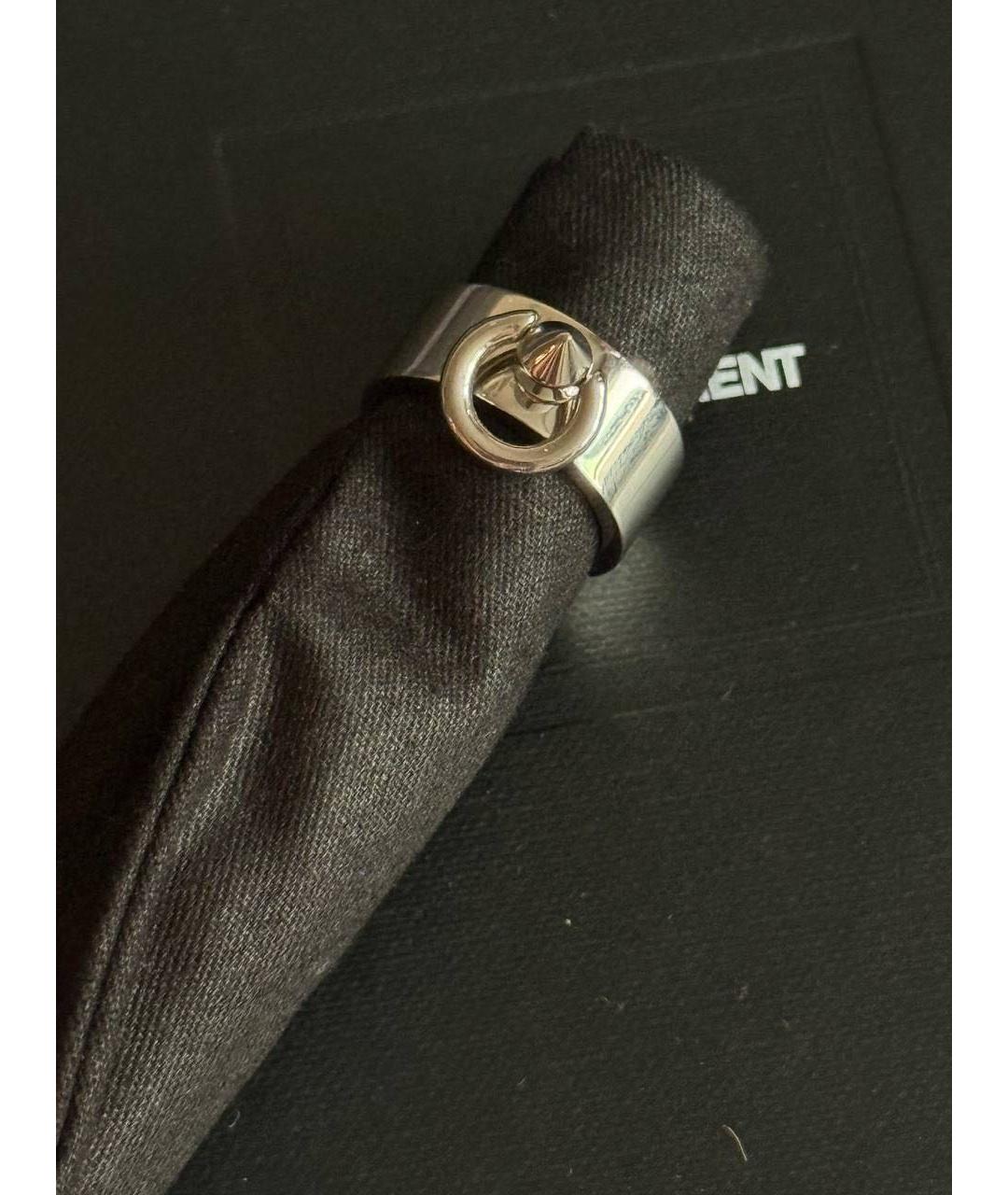 SAINT LAURENT Серебряное серебряное кольцо, фото 2