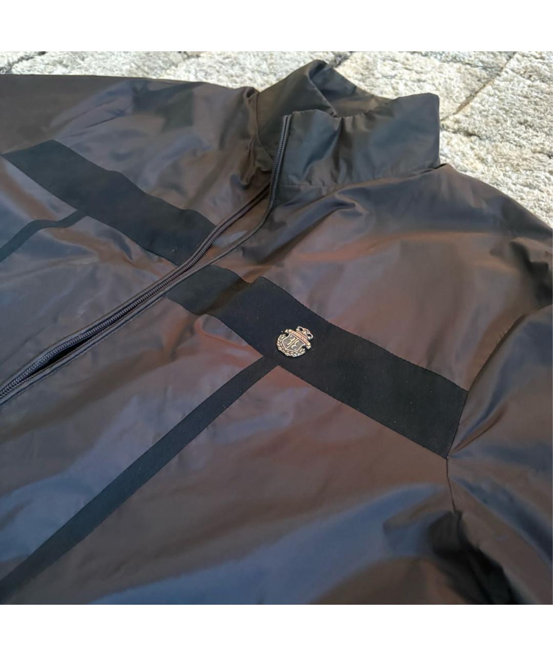 BILLIONAIRE Темно-синяя полиэстеровая куртка, фото 2