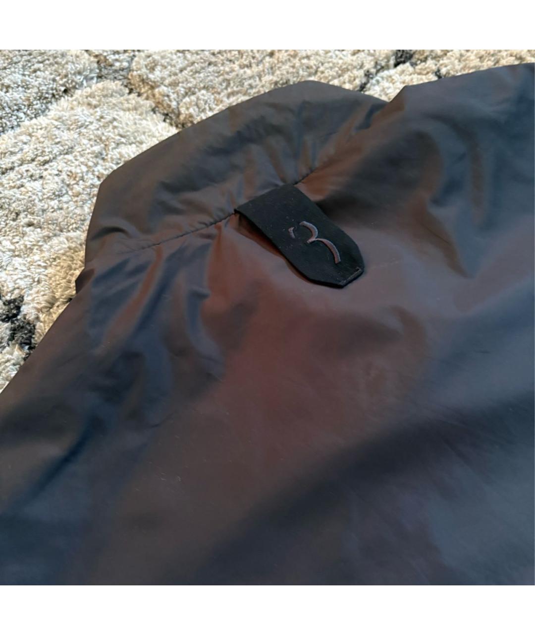 BILLIONAIRE Темно-синяя полиэстеровая куртка, фото 4